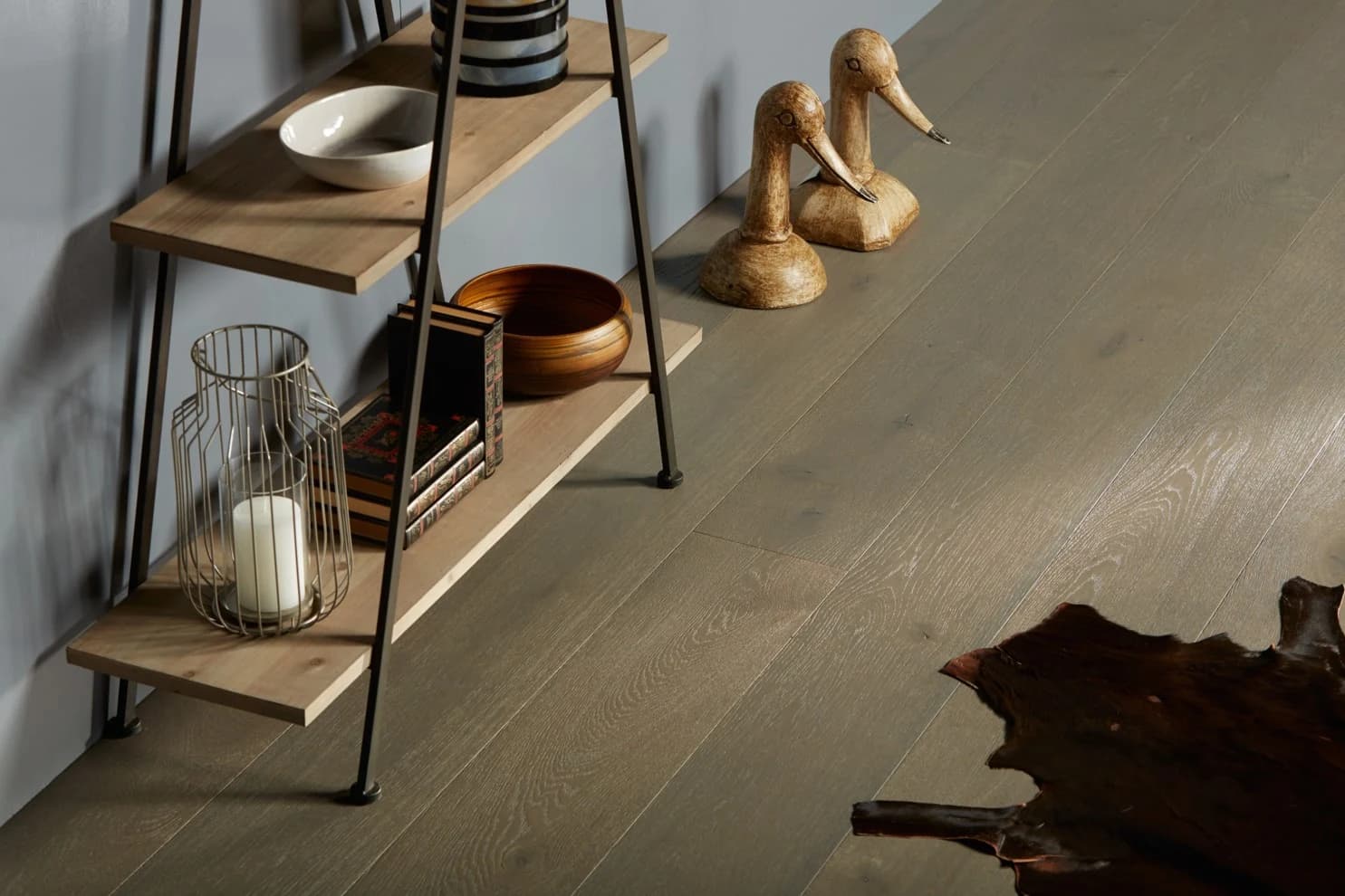 Grey Elite Character wood flooring